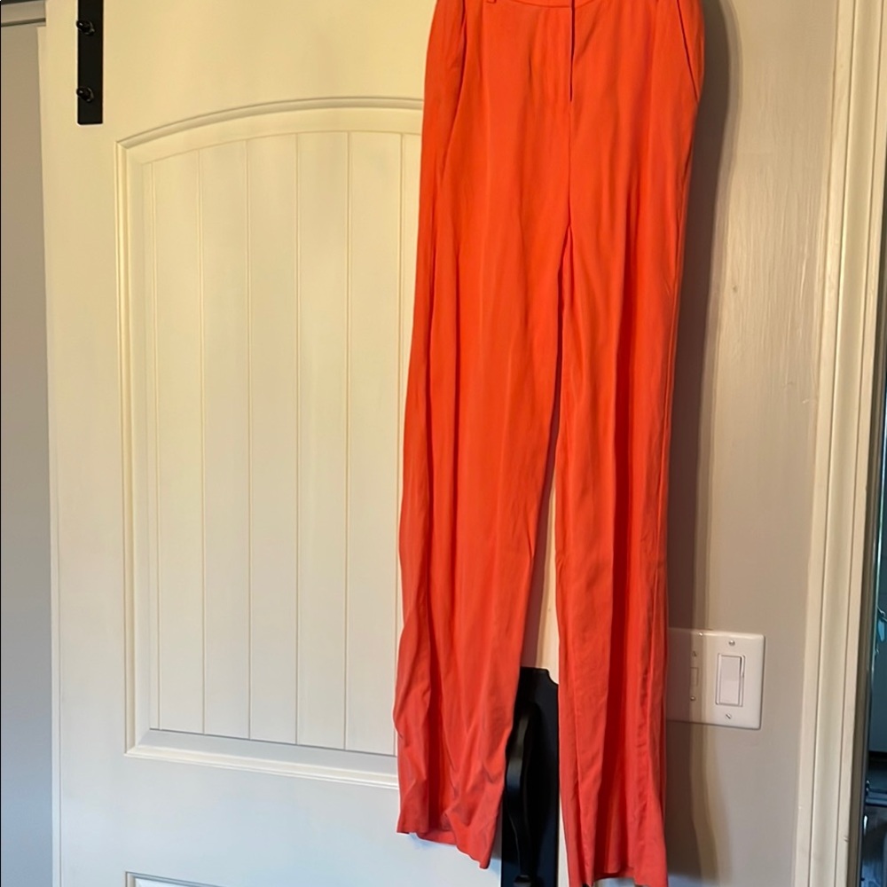 Vibrant Orange Women's Pants